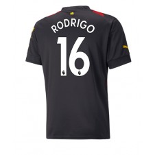 Manchester City Rodri Hernandez #16 Bortedrakt 2022-23 Kortermet